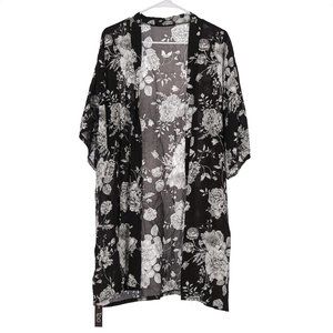 T.P.O. Time Place Occasion Floral Kimono One Size NWT